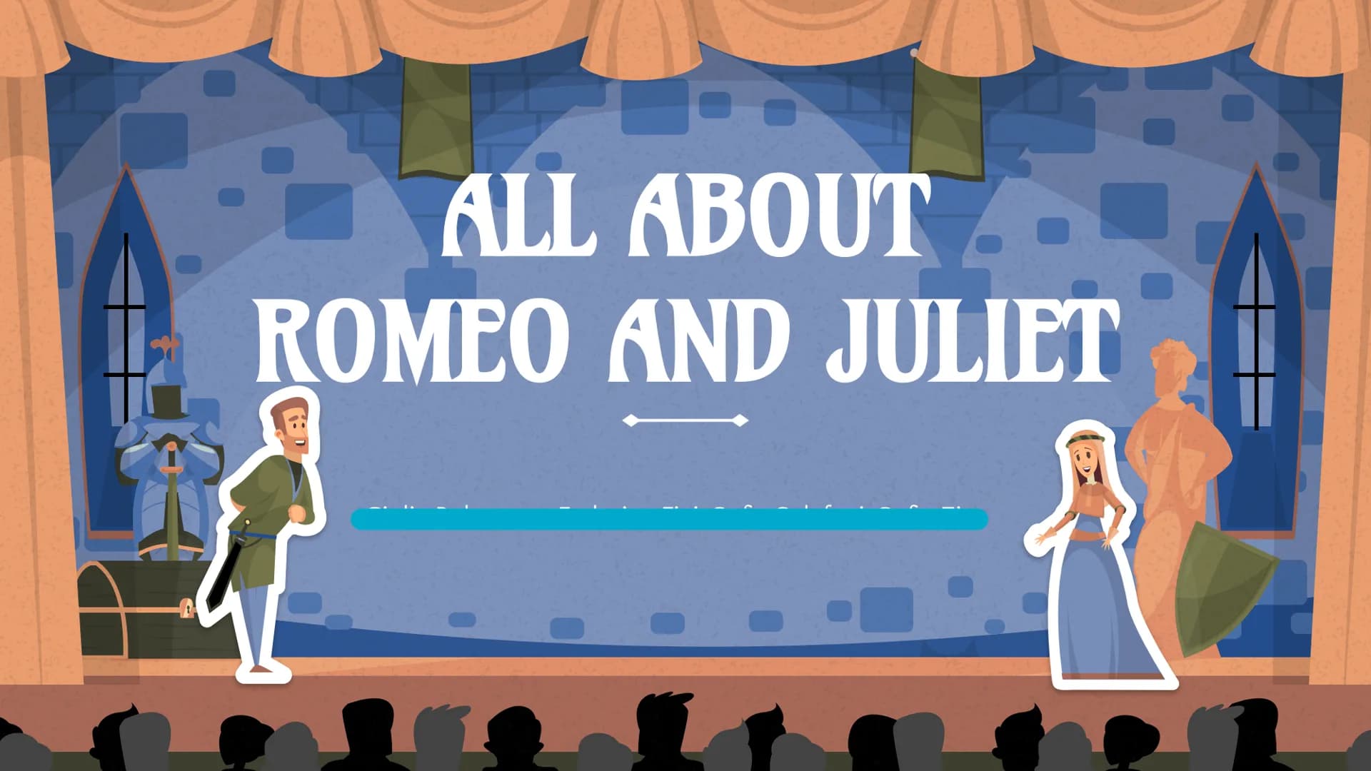 ALL ABOUT
ROMEO AND JULIET
R 01
THE PLOT
.
TABLE OF CONTENTS
02
A COMEDY OR A
TRAGEDY
04
STYLE
03
THE TWO LOVWES
05
THEMES A very popular
pl