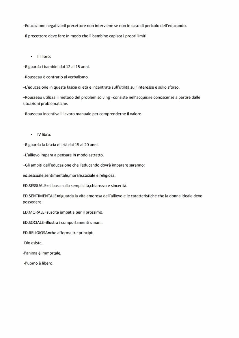 Rousseau era un illuminista controcorrente, perché secondo lui la ragione deve essere guidata dal cuore.Le
opere principali di Rousseau sono
