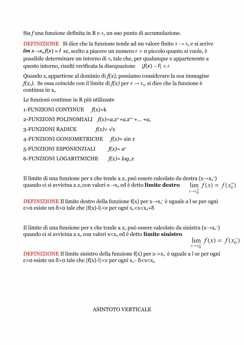 Funzioni
La relazione è un "legame" che associa agli elementi di un
insieme, elementi di un altro insieme.
Una relazione tra due insiemi si 