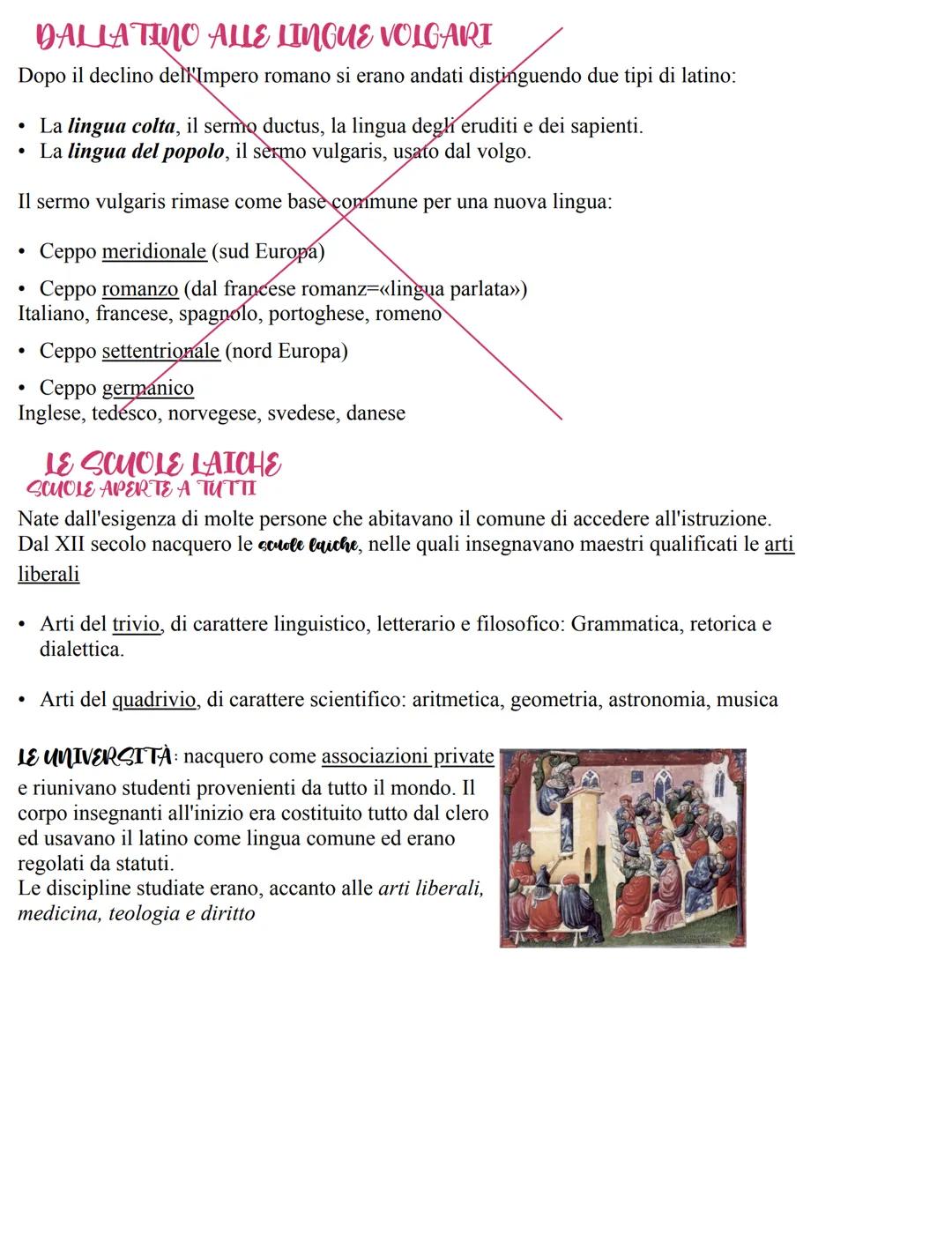 ILMEDIOEVO «ETÀ DI MEZZO»
Il Medioevo fu a lungo considerato un'epoca di decadenza:
Età di mezzo epoca buia, di scarso rilievo culturale
Com