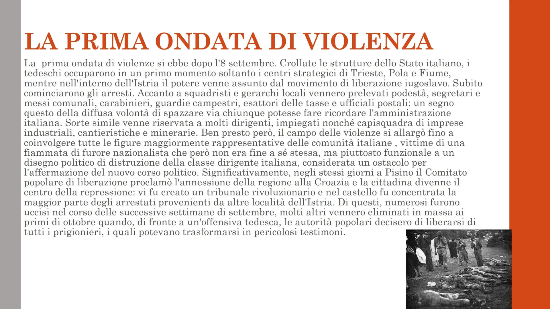 LE FOIBE
Con il termine foiba, che deriva dal latino fovea, vengono chiamati gli inghiottitoi
naturali tipici delle aree carsiche; tali abis