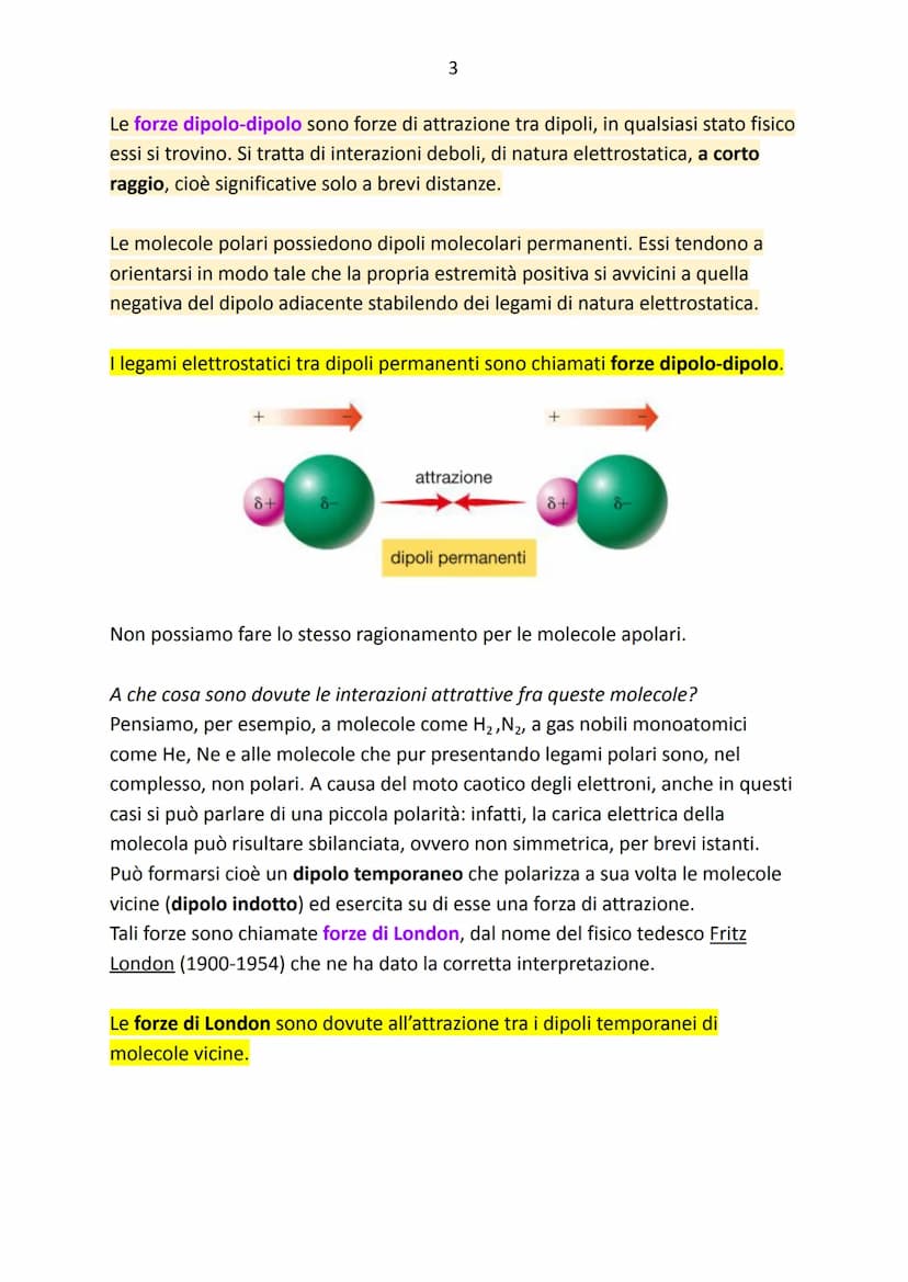 I legami intermolecolari
Argomenti:
→ Le forze intermolecolari
→ Solidi covalenti molecolari
→ Legami a confronto
→ Le proprietà intensive d