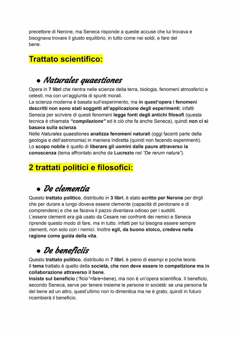SENECA
• VITA
Seneca non era romano, ma spagnolo infatti nacque a Cordova nel 4 a.C. da una
ricca famiglia provinciale.
Arriva a Roma in seg
