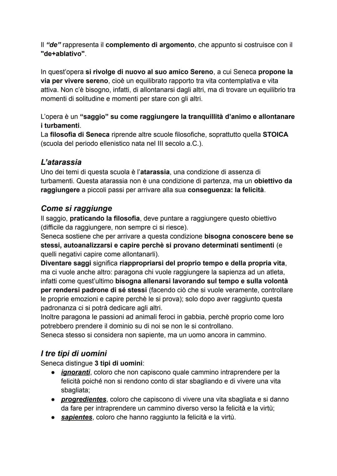 SENECA
• VITA
Seneca non era romano, ma spagnolo infatti nacque a Cordova nel 4 a.C. da una
ricca famiglia provinciale.
Arriva a Roma in seg