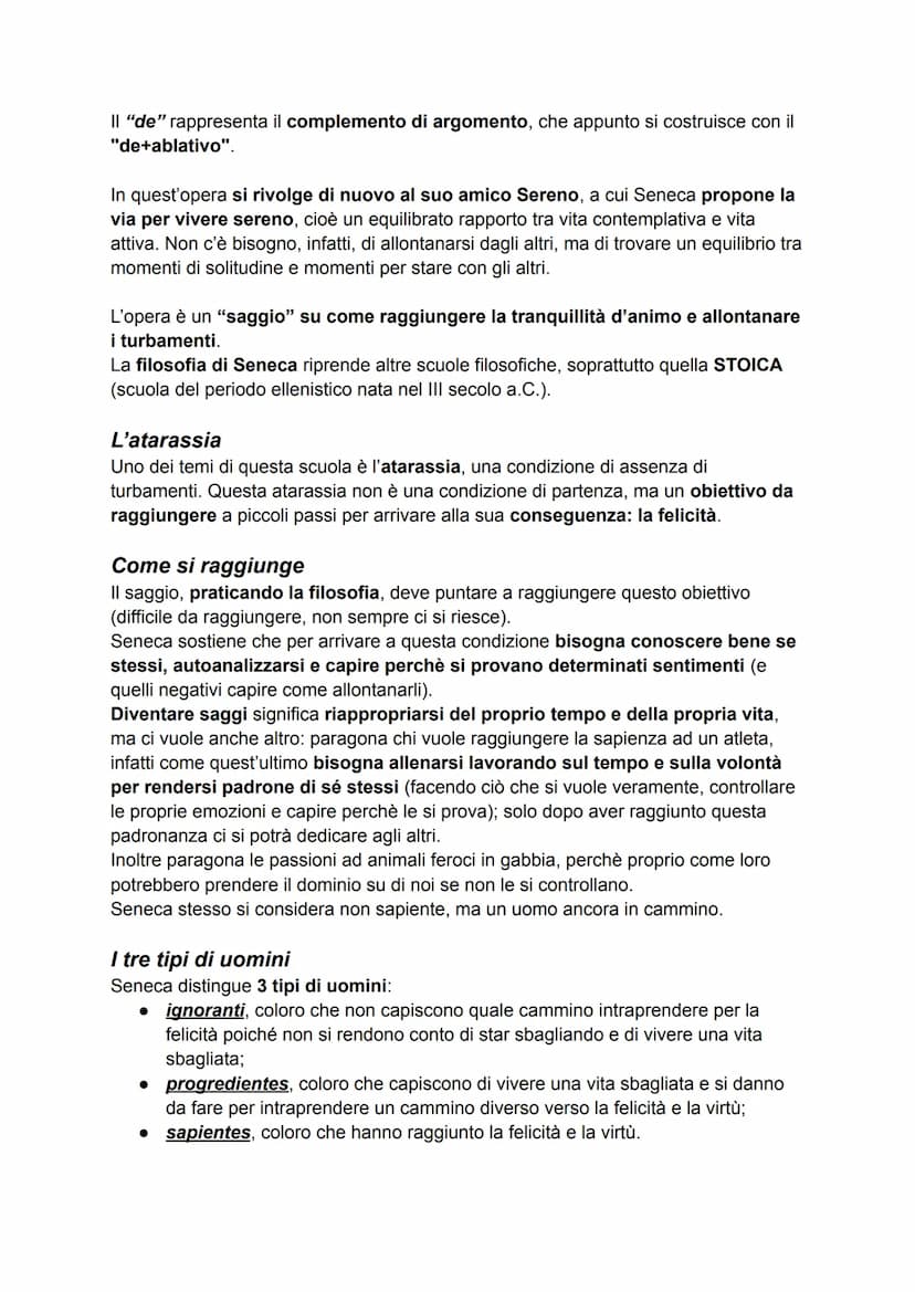 SENECA
• VITA
Seneca non era romano, ma spagnolo infatti nacque a Cordova nel 4 a.C. da una
ricca famiglia provinciale.
Arriva a Roma in seg