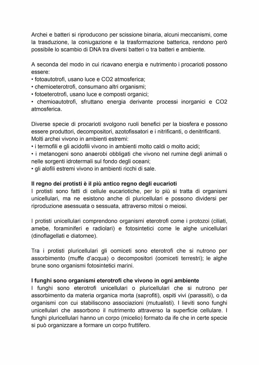 La biodiversità: procarioti, protisti, funghi
La classificazione degli organismi
Il sistema binomiale di nomenclatura proposto da Linneo per