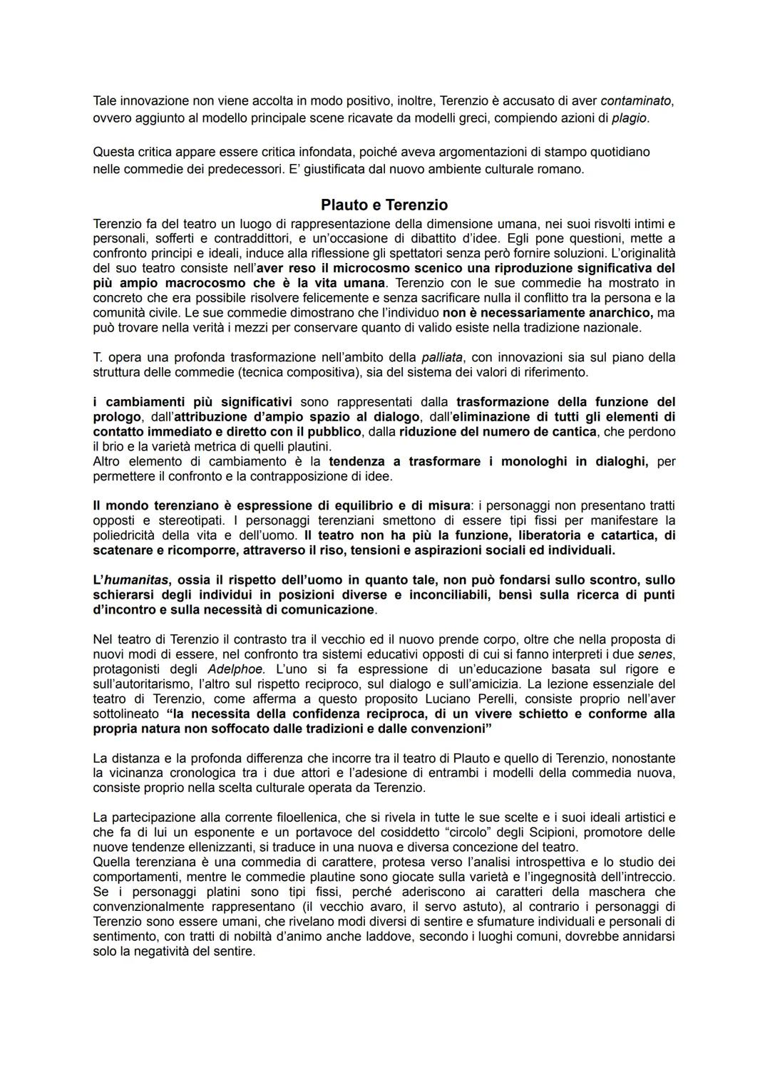 # Terenzio

La biografia fu fornita da Svetonio: Nasce a Cartagine in data incerta, giunge a Roma accompagnato
dal senatore Terenzio Lucano,