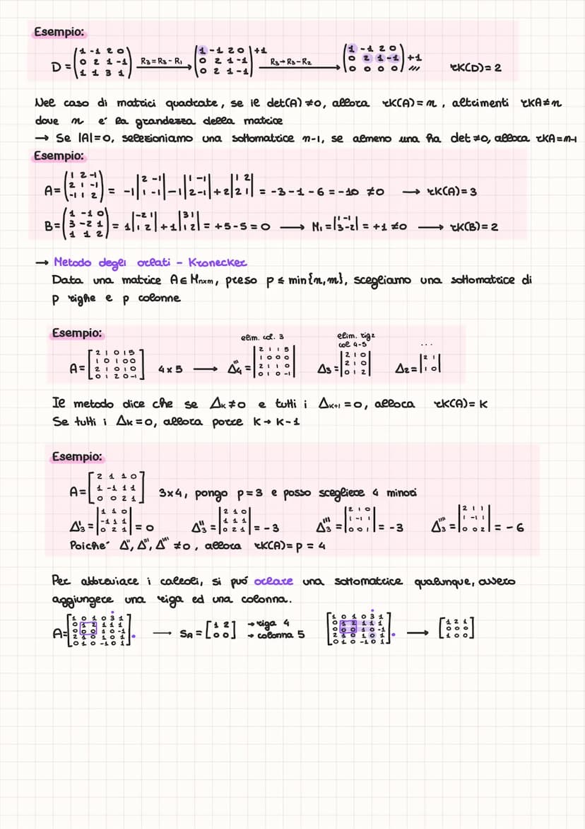 4.1) Matrice
Definizione:
Una matrice A e una tabella ordinata di N eighe ed M colonne formata da elementi
A=
a azı amı
Qiz ....
ain
dove
aj