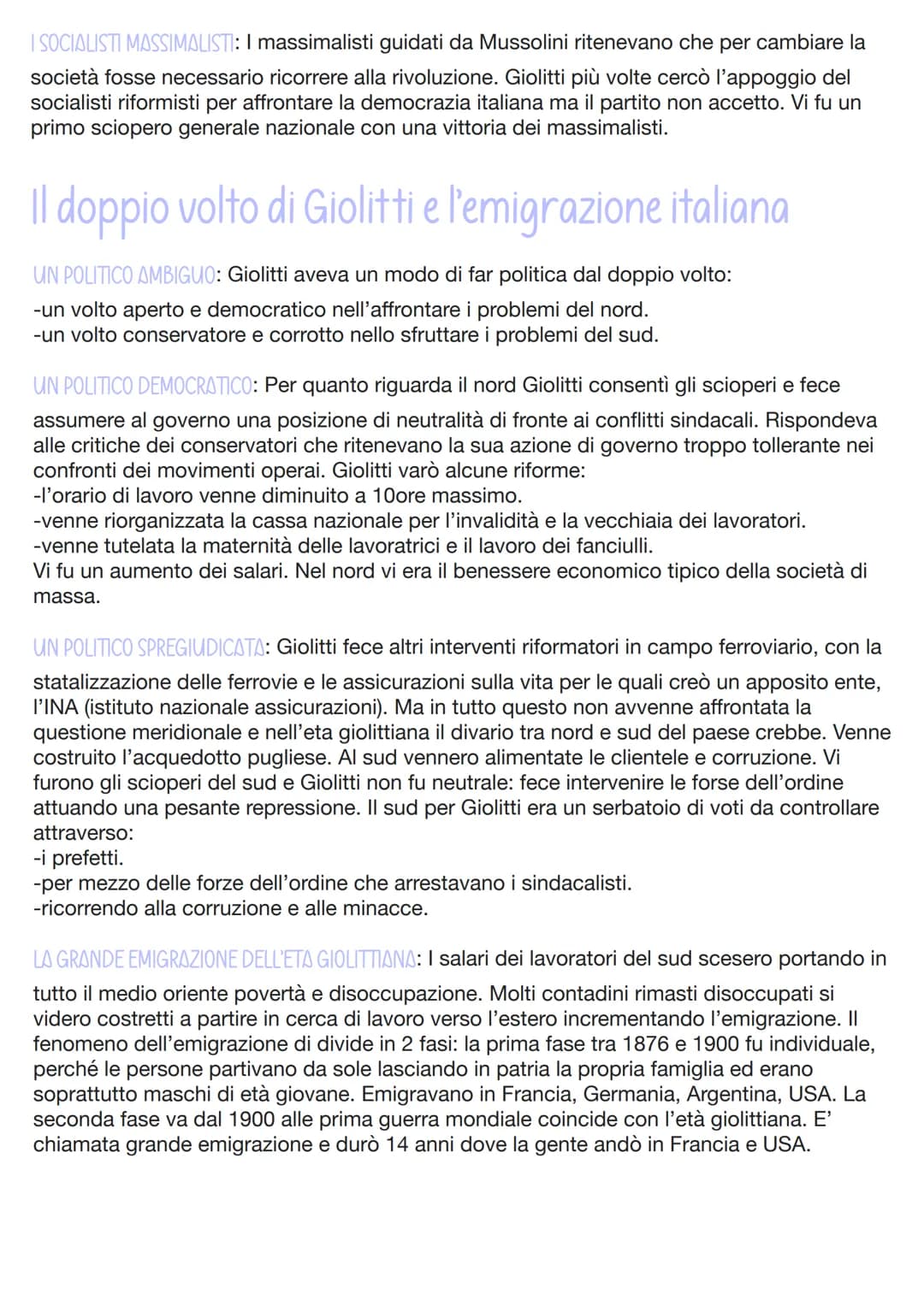 
<h2 id="contestostorico">Contesto storico</h2>
<p>Alla fine dell'Ottocento, l'Italia si trovava in una situazione molto difficile. Nel 1898