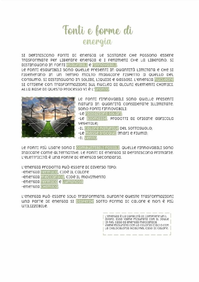Know Fonti e tipi di energia thumbnail
