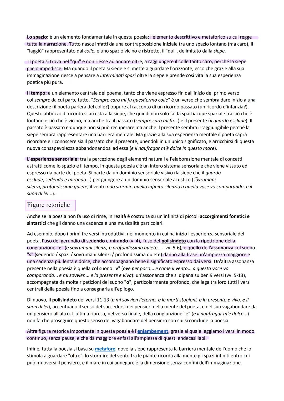 P. 38
contano
concezione
dell'infinito
co spaventa
Giacomo Leopardi
L'infinito
confronta
al
slien to
5
10
15
ost acolo
monte Tavor
Sempre ca