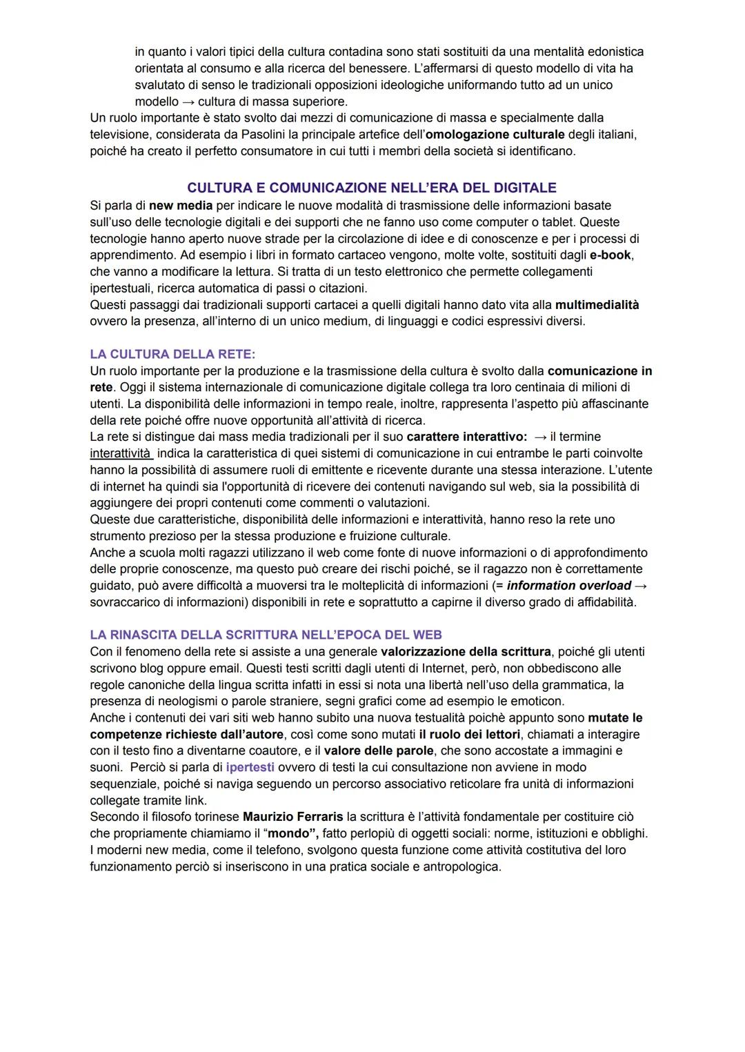 L'INDUSTRIA CULTURALE: CONCETTO E STORIA
Un film, un CD musicale, il quotidiano e la rivista sono prodotti sui generis, hanno infatti a che 