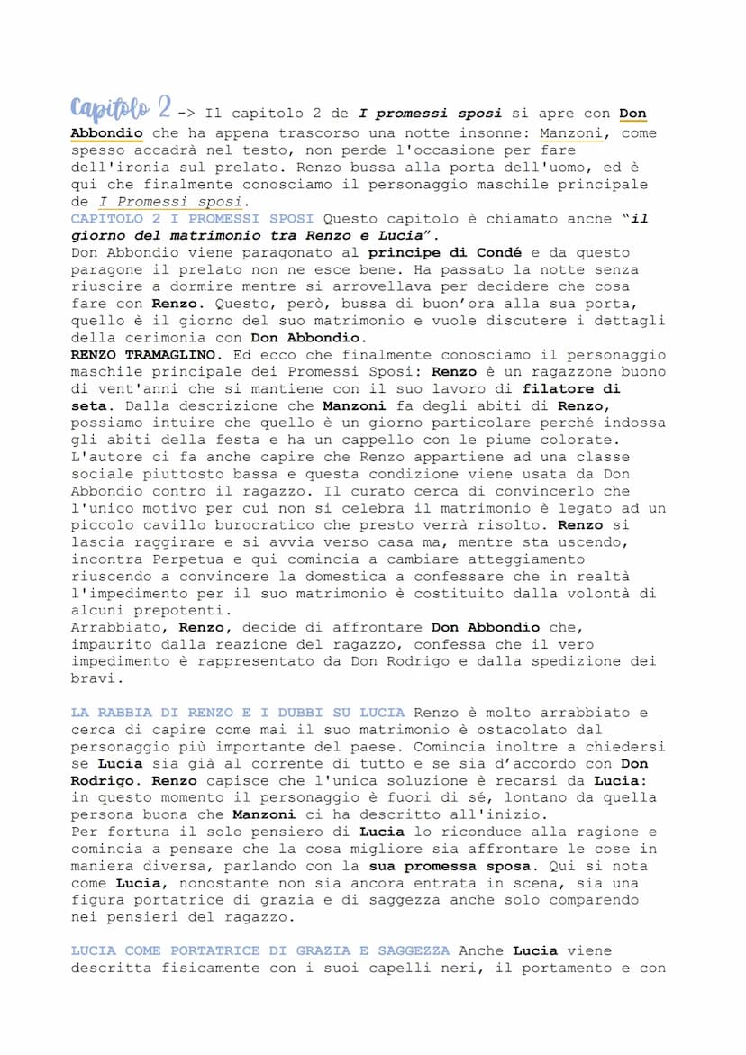 I provjessi sposi
Il romanzo (storico) in altri paesi era per la borghesia, mentre
in Italia
l'aristocrazia considerava il libro per donne e