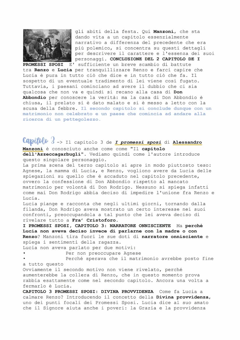 I provjessi sposi
Il romanzo (storico) in altri paesi era per la borghesia, mentre
in Italia
l'aristocrazia considerava il libro per donne e