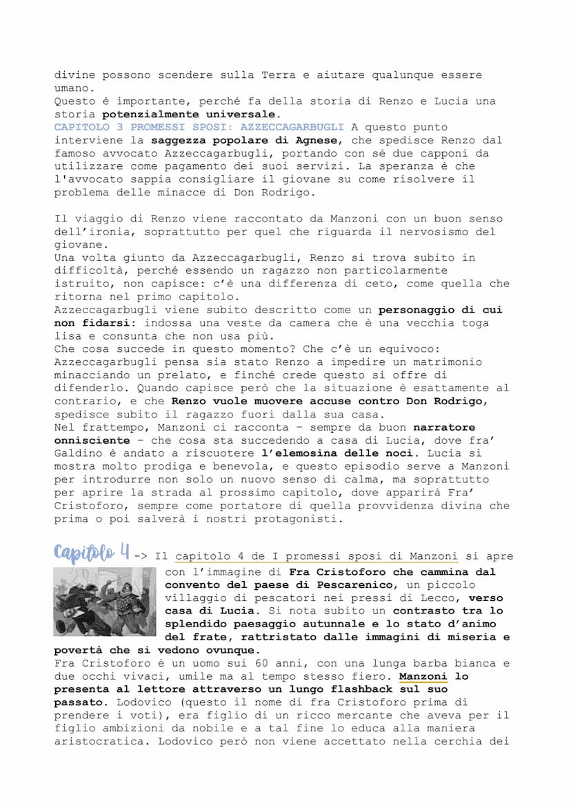 I provjessi sposi
Il romanzo (storico) in altri paesi era per la borghesia, mentre
in Italia
l'aristocrazia considerava il libro per donne e