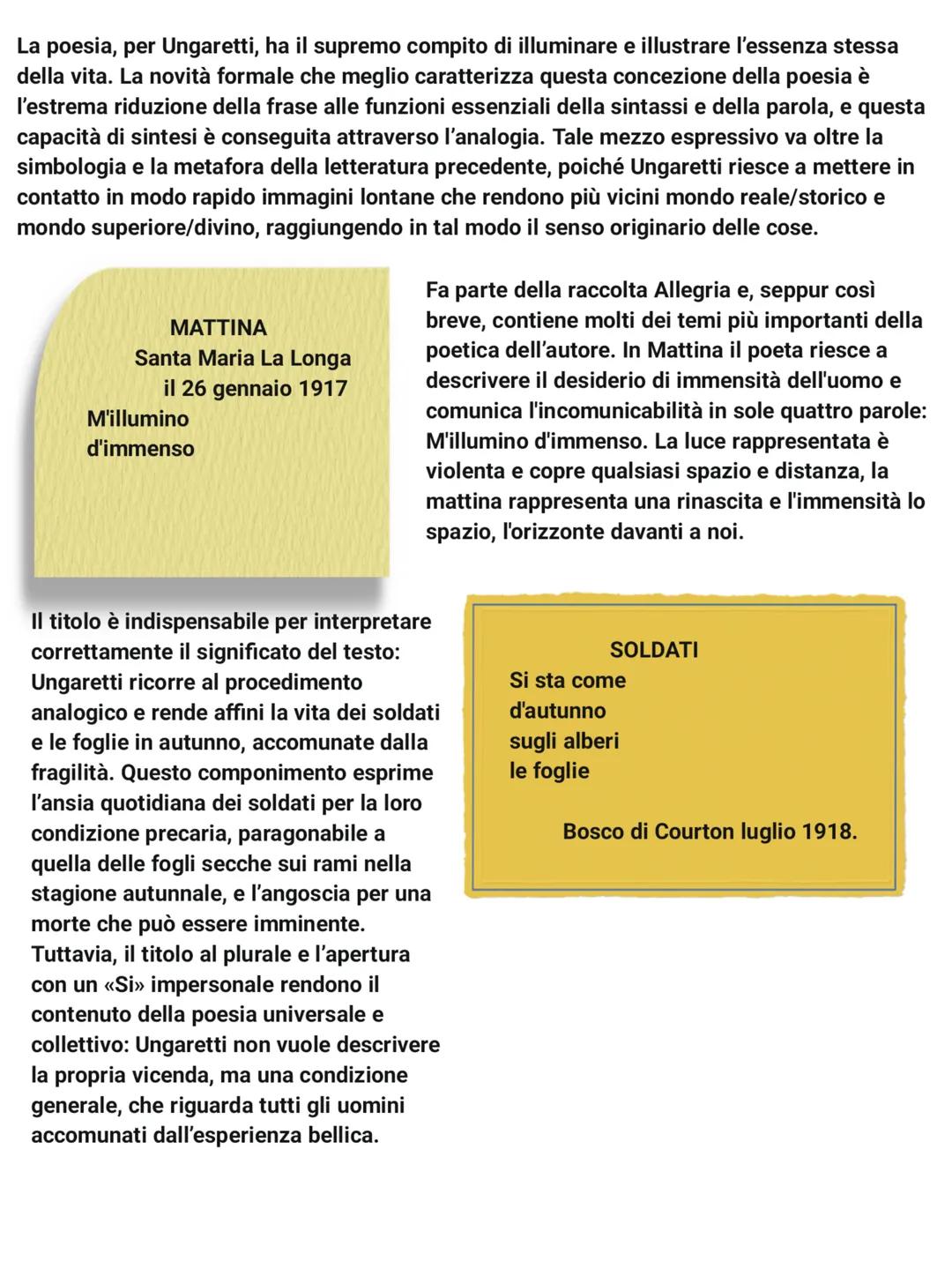 
<p>Giuseppe Ungaretti nasce l'8 febbraio 1888 ad Alessandria d'Egitto da Antonio Ungaretti e Maria Lunardini, entrambi lucchesi. Durante la