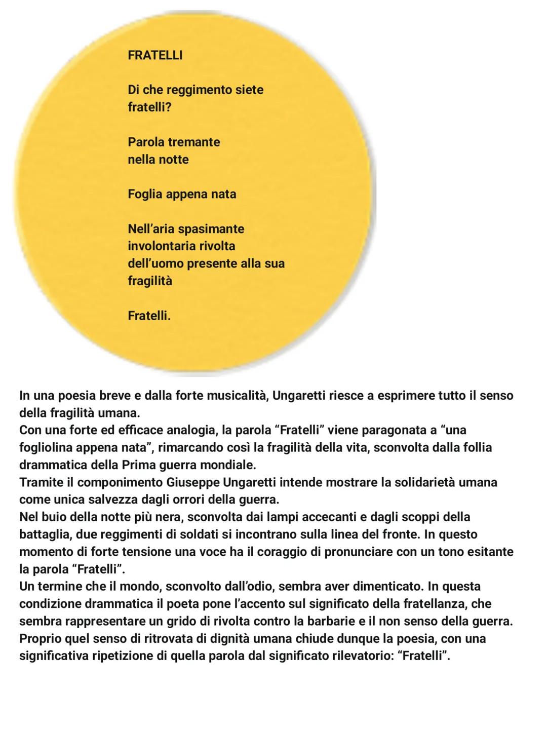 
<p>Giuseppe Ungaretti nasce l'8 febbraio 1888 ad Alessandria d'Egitto da Antonio Ungaretti e Maria Lunardini, entrambi lucchesi. Durante la