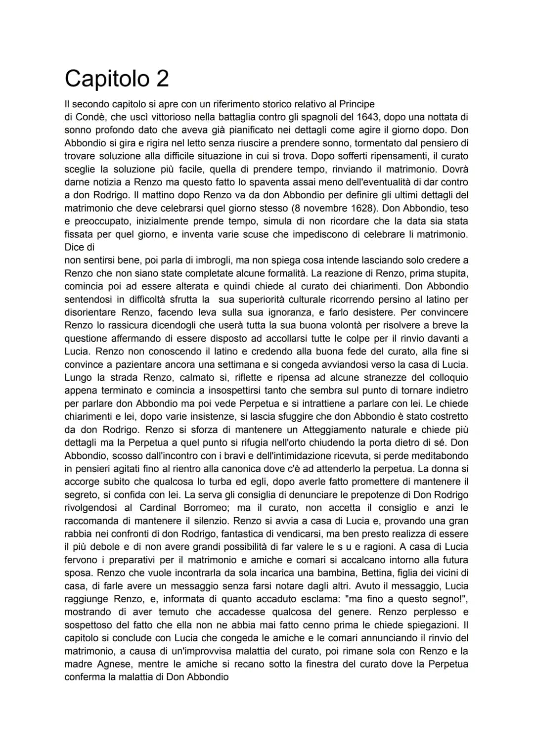 Capitolo 1
Alessandro Manzoni apre il suo romanzo presentando i luoghi che faranno da sfondo alle
vicende principali dei Promessi Sposi: il 