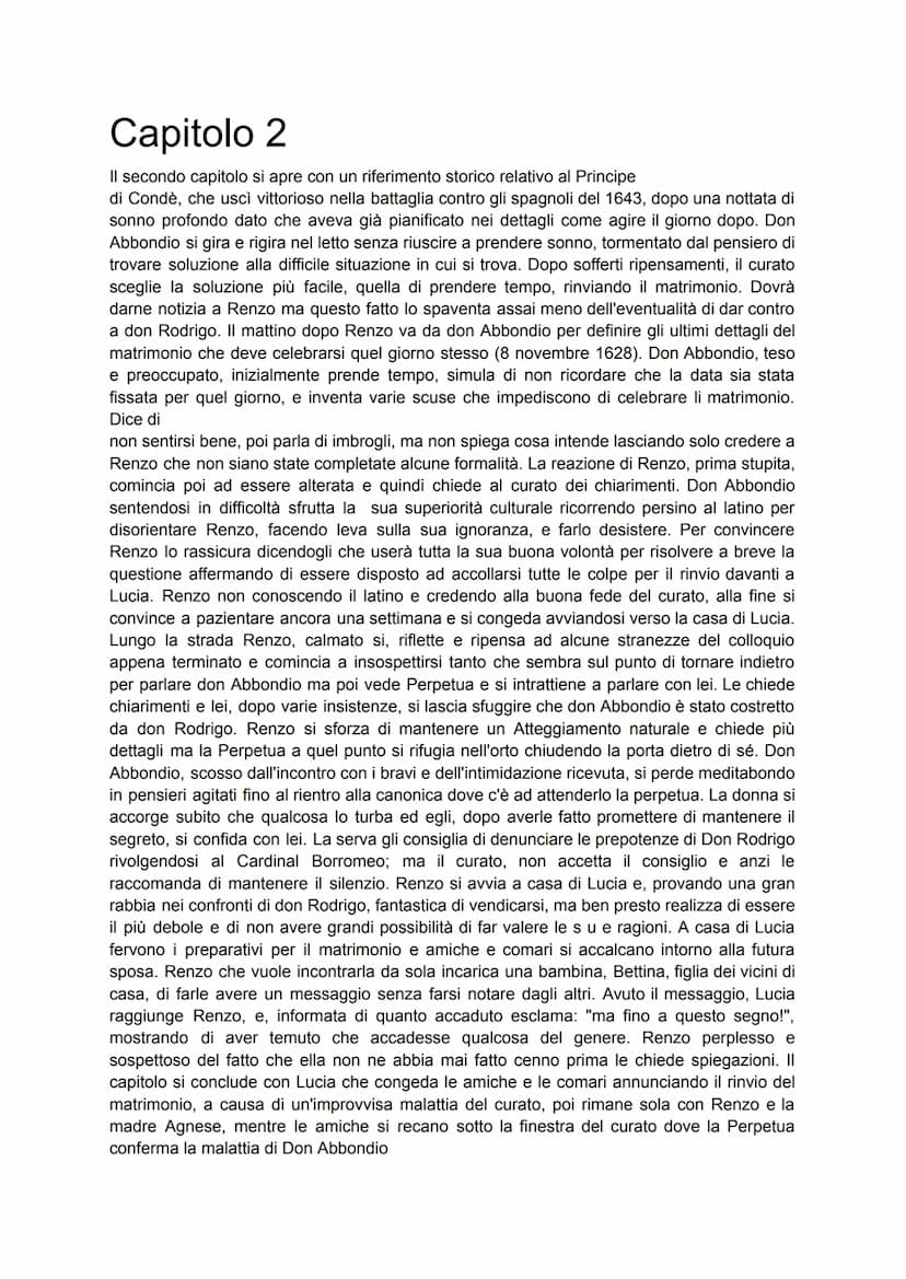 Capitolo 1
Alessandro Manzoni apre il suo romanzo presentando i luoghi che faranno da sfondo alle
vicende principali dei Promessi Sposi: il 