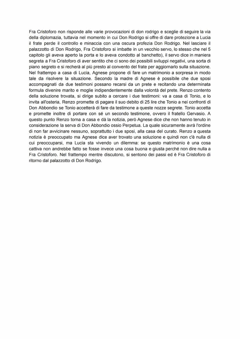 Capitolo 1
Alessandro Manzoni apre il suo romanzo presentando i luoghi che faranno da sfondo alle
vicende principali dei Promessi Sposi: il 