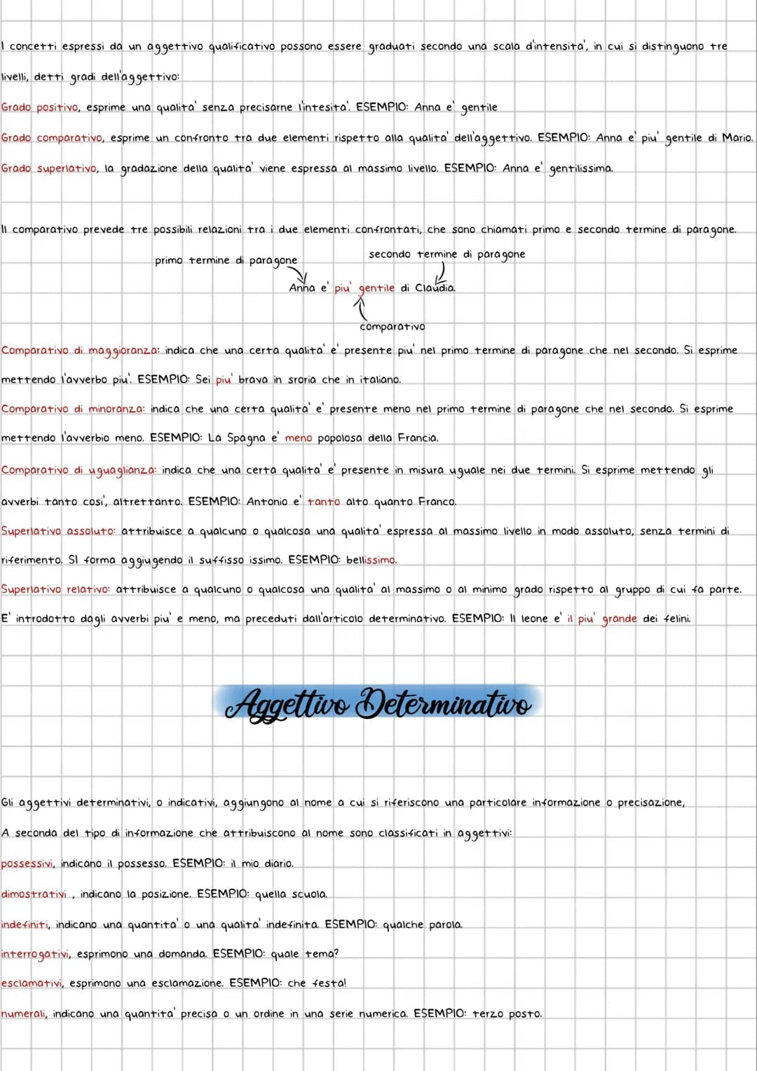 Analisi Grammaticale
Il nome
Il nome, o sostantivo, e una parte variabile del discorso dotata di significato autonomo. Il nome ha due funzio