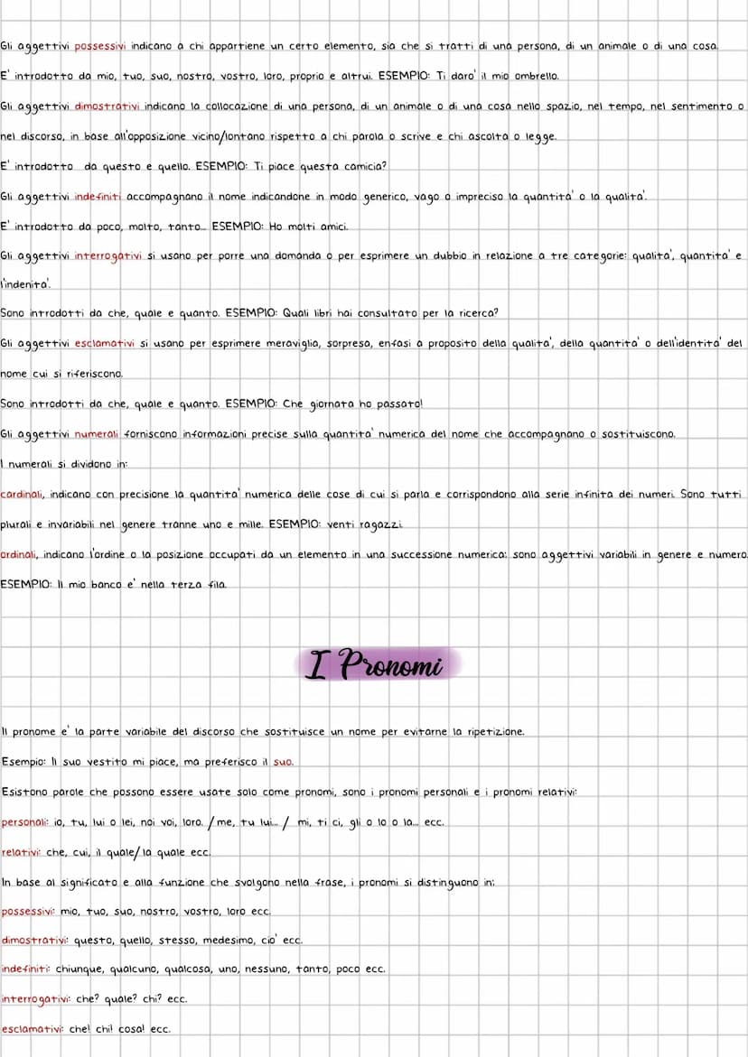 Analisi Grammaticale
Il nome
Il nome, o sostantivo, e una parte variabile del discorso dotata di significato autonomo. Il nome ha due funzio
