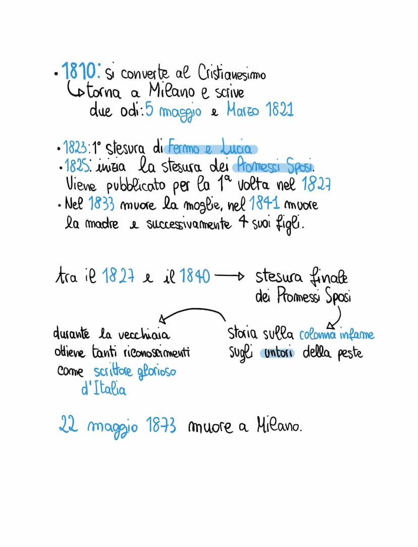 Alessandro
Manzoni
7 marzo 1785 nasce a
Milano da Giulia Beccaria
padre: Pietro Manzoni
nobile ma di misera
mente
To figlia di Cesare Beccar