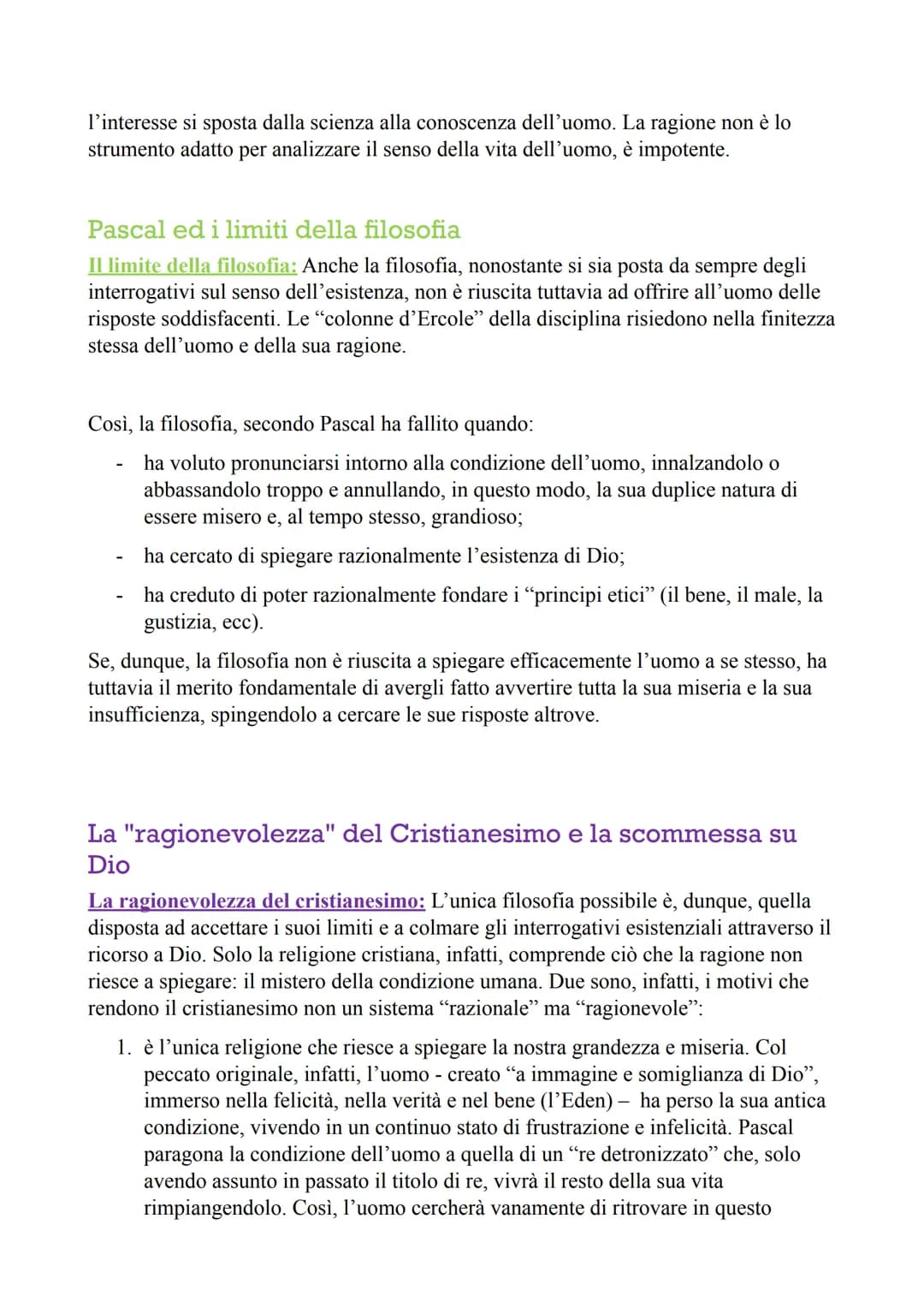 ➤ PASCAL
Blaise Pascal nasce a Clermont Ferrand nel 1623 e, dopo aver perso la madre a soli
tre anni, viene cresciuto dal padre Étienne, mag