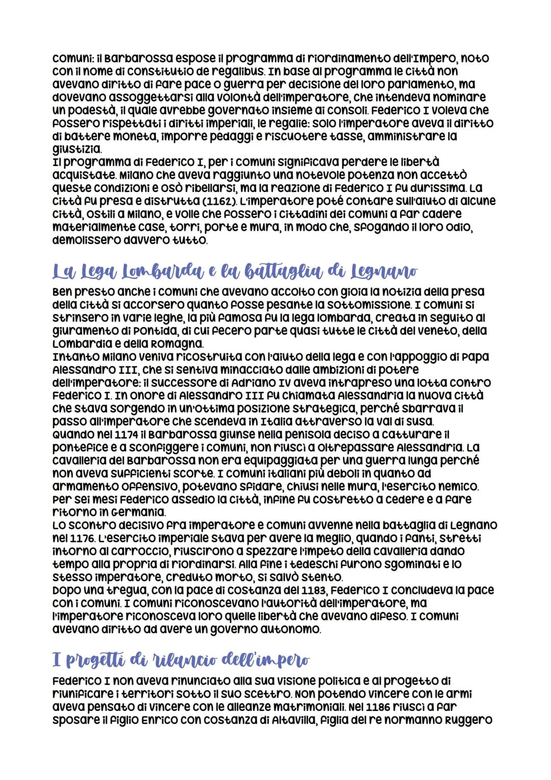 L'Italia comunale e l'Impero
La nascita del Comune
I centri urbani crescono d'importanza
Tra il IX e il X secolo, l'incapacità del potere im