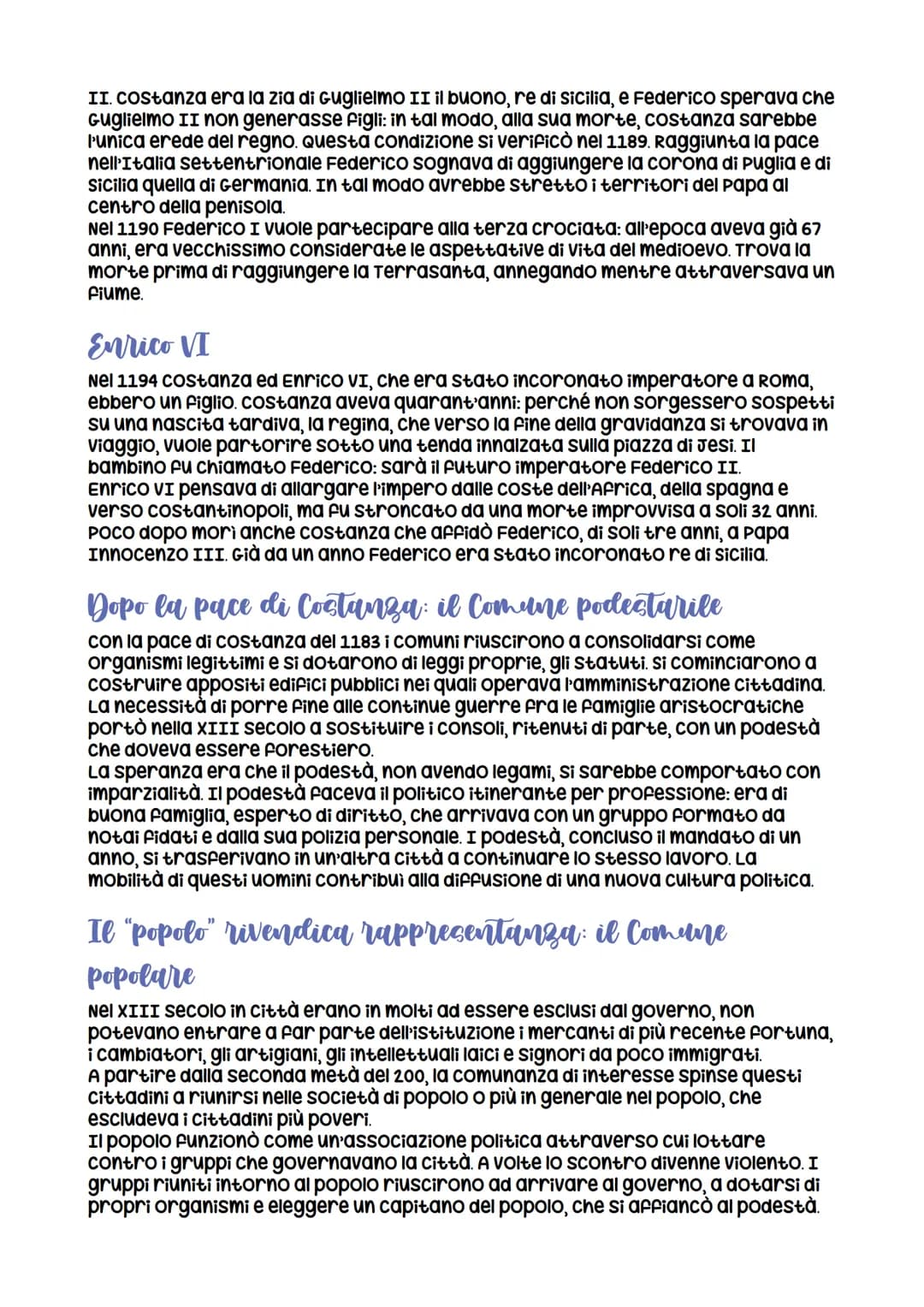 L'Italia comunale e l'Impero
La nascita del Comune
I centri urbani crescono d'importanza
Tra il IX e il X secolo, l'incapacità del potere im