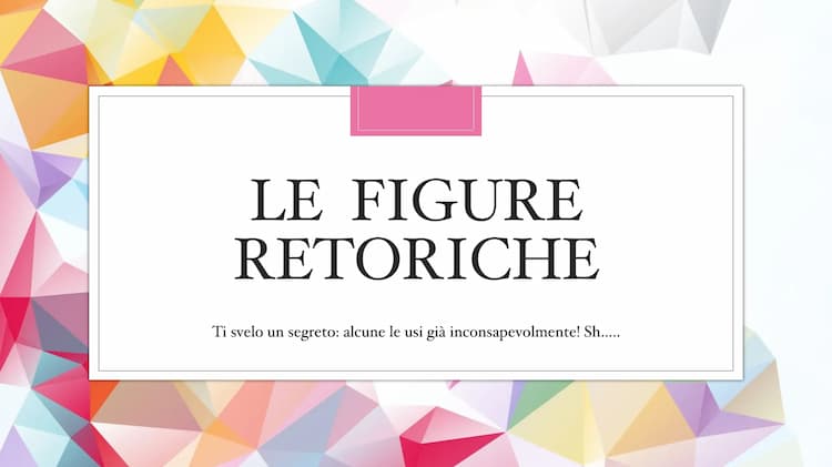Know Figure retoriche  thumbnail