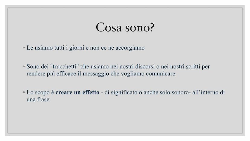 LE FIGURE
RETORICHE
Ti svelo un
segreto: alcune le usi già inconsapevolmente! Sh..... Cosa sono?
O
Le usiamo tutti i giorni e non ce ne acco
