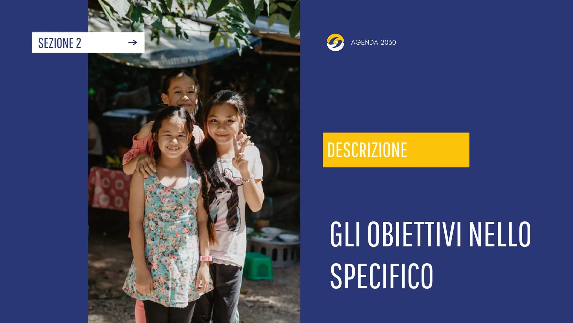 AGENZA 2030
Iniziative per
raggiungere i 17 obiettivi
di sviluppo sostenibile
Un rapporto sui progressi degli obiettivi e dei traguardi che 