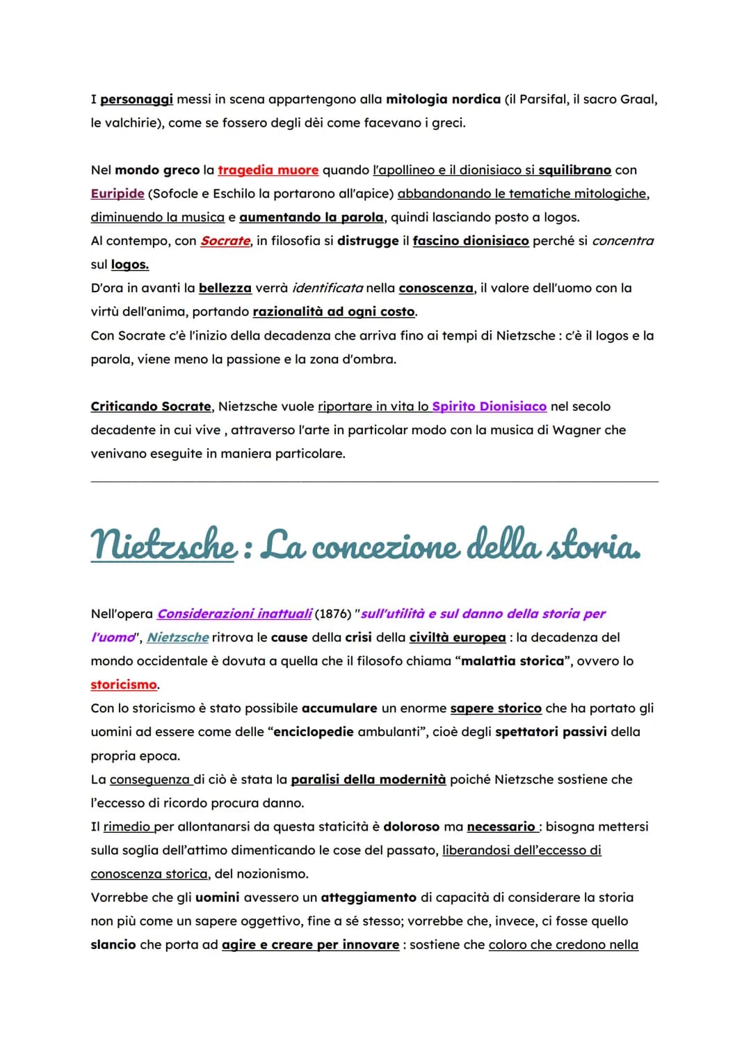 
<h2 id="introduzione">Introduzione</h2>
<p>Friedrich Nietzsche è considerato uno spartiacque tra la filosofia tradizionale e il pensiero de