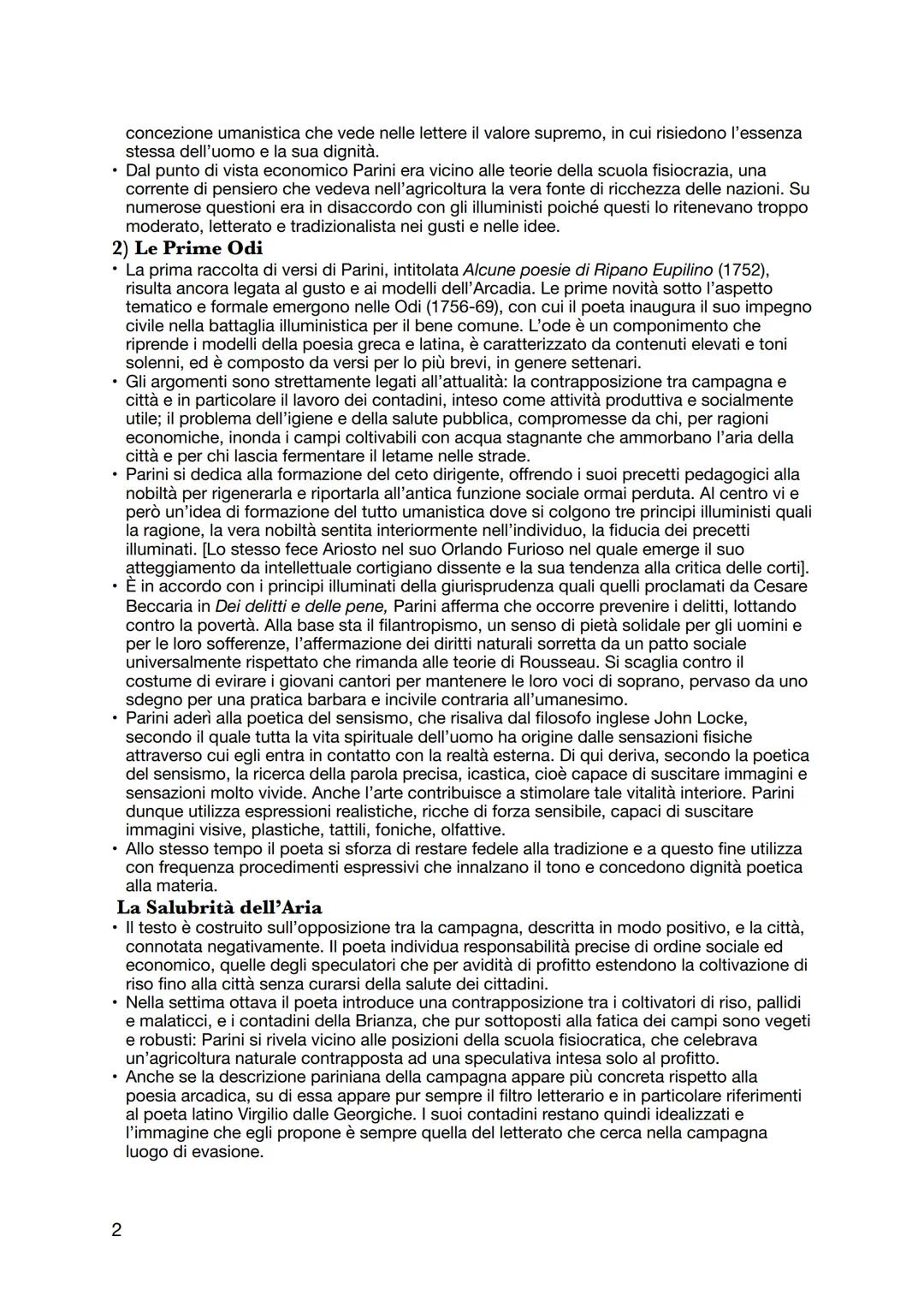 gennaio 2023

Parini e Alfieri

**Giuseppe Parini**

1)La Vita
*   Parini nasce nel 1729 in provincia di Lecco da una famiglia borghese di m