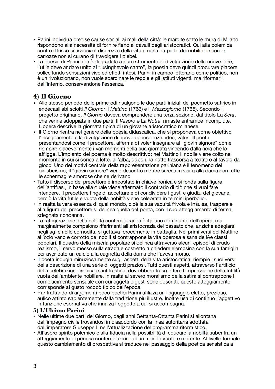gennaio 2023

Parini e Alfieri

**Giuseppe Parini**

1)La Vita
*   Parini nasce nel 1729 in provincia di Lecco da una famiglia borghese di m