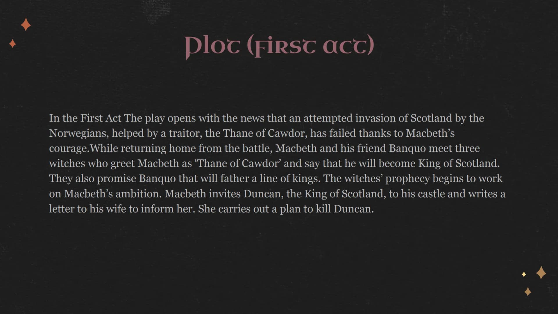 Macbeth
William
Shakespeare
Melania Del Gigante
Hull
lulu INTRODUCTION
Macbeth, tragedy in five acts by William
Shakespeare, written in 1606