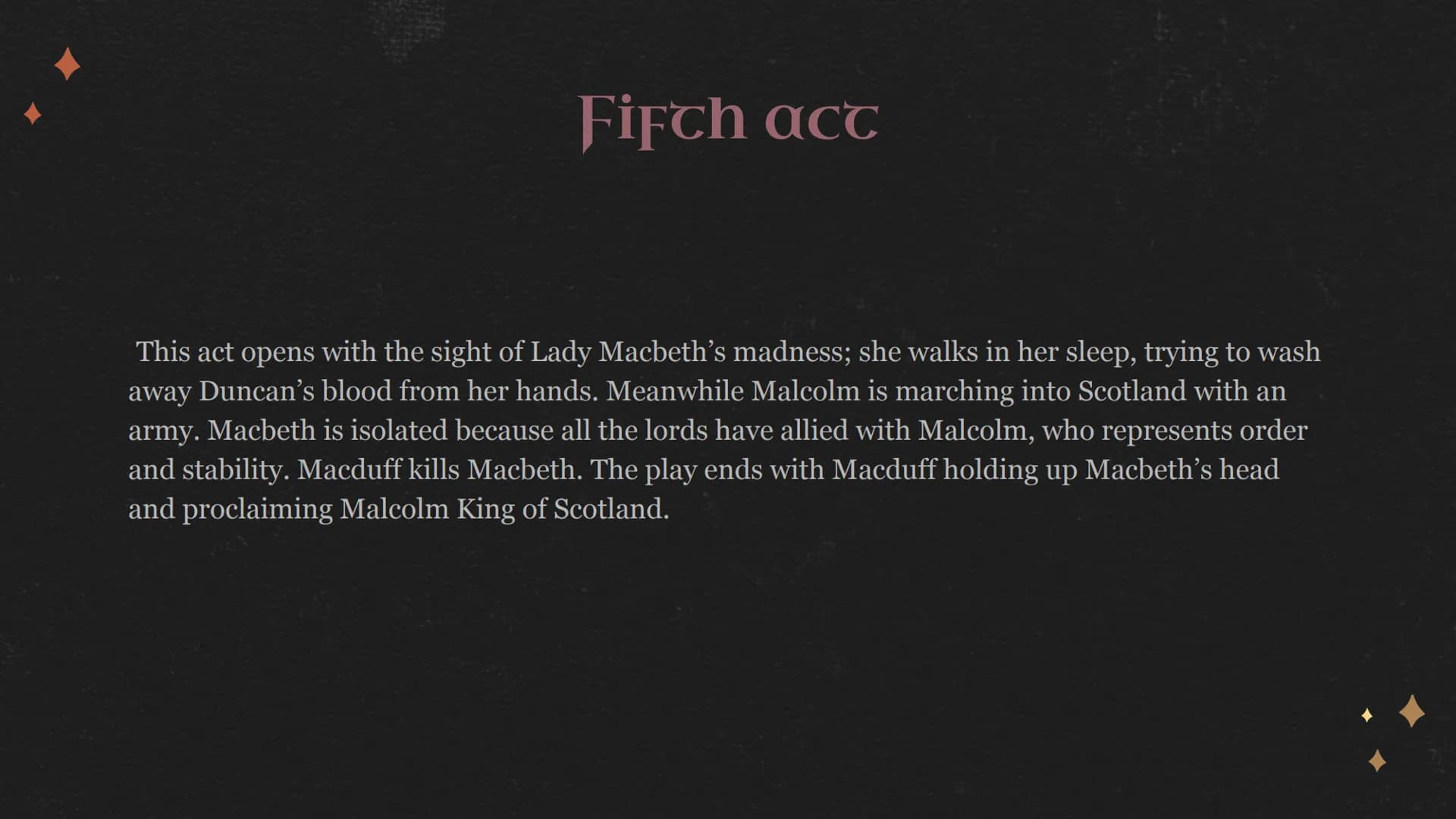 Macbeth
William
Shakespeare
Melania Del Gigante
Hull
lulu INTRODUCTION
Macbeth, tragedy in five acts by William
Shakespeare, written in 1606