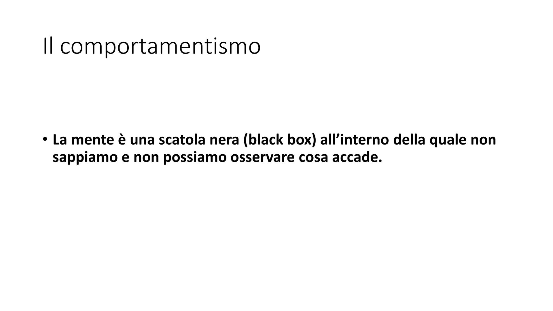 IL COMPORTAMENTISMO Filosofia Astronomia Fisiologia
Strutturalismo
1879
Funzionalismo
La psicologia (1879)
Riflessologia
e scuola storico-cu