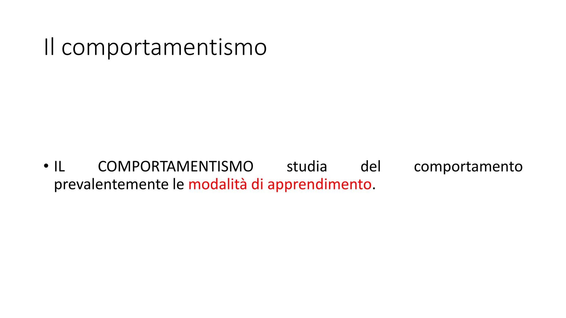 IL COMPORTAMENTISMO Filosofia Astronomia Fisiologia
Strutturalismo
1879
Funzionalismo
La psicologia (1879)
Riflessologia
e scuola storico-cu