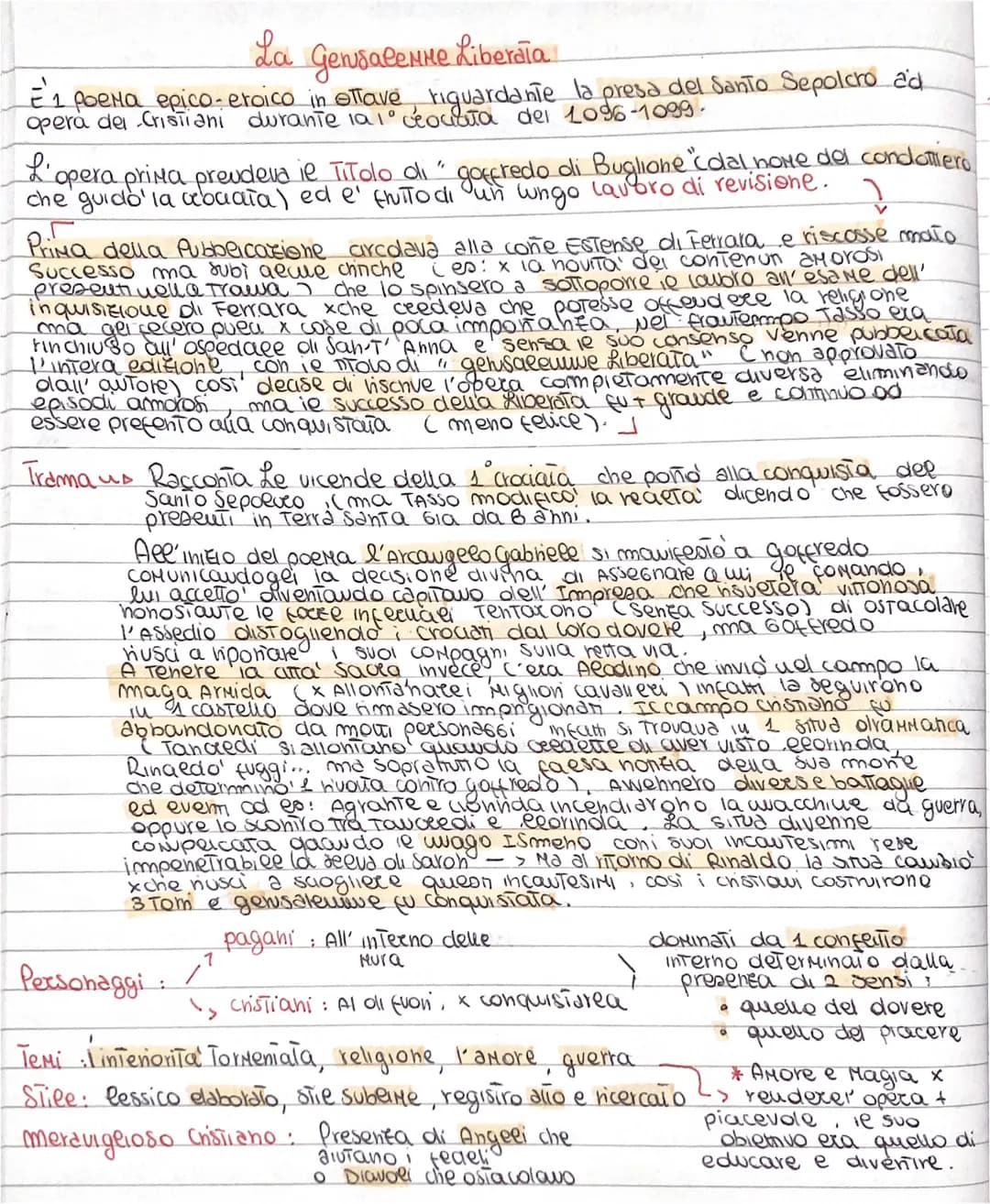 La GensaleNNe Libersia
É'₁
1 poema epico- eroico in oltave riguardante la presa del Santo Sepolcro ad
opera del Cristiani durante la cousita