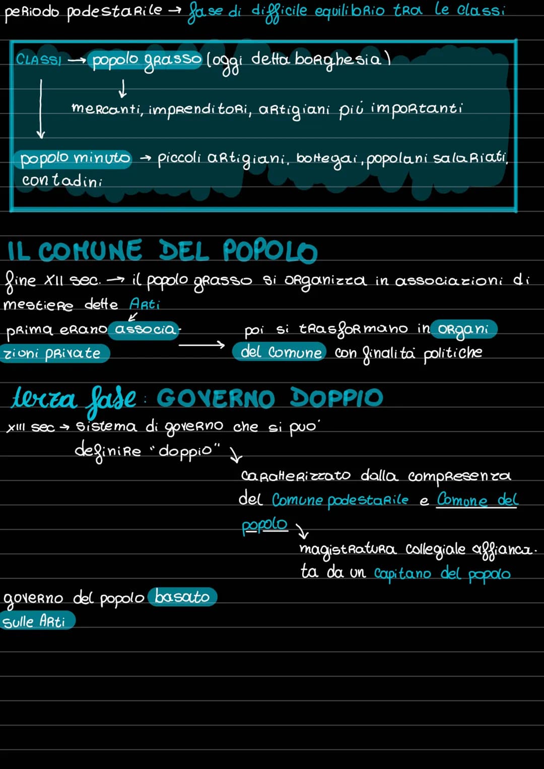 L'Origine dei Comuni
il potere passa dalle ma
ni der nobili a quelle dei
borghesi
x₁ secolo → sviluppo dei commerci
Risorgere delle citta
Cr