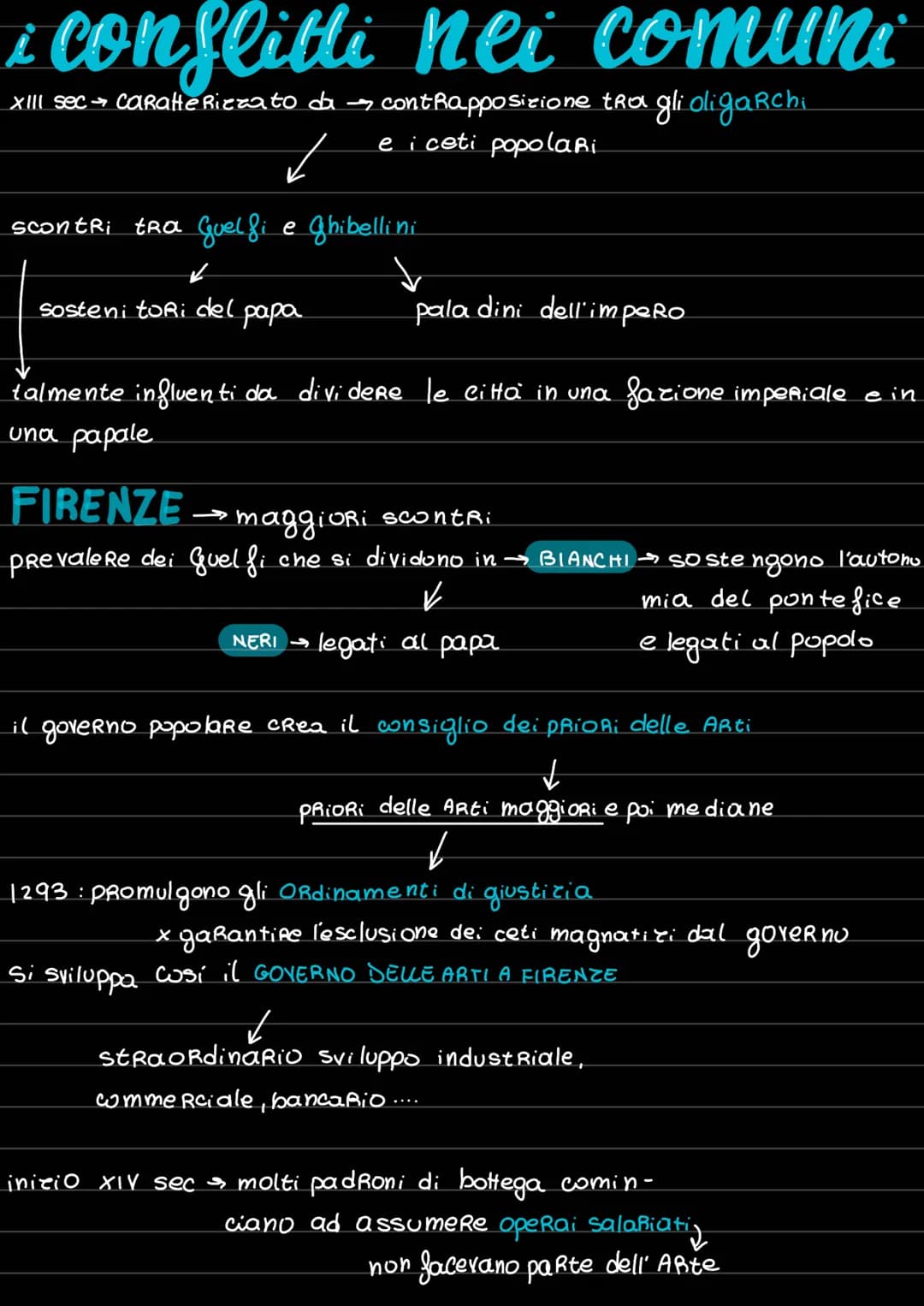 L'Origine dei Comuni
il potere passa dalle ma
ni der nobili a quelle dei
borghesi
x₁ secolo → sviluppo dei commerci
Risorgere delle citta
Cr