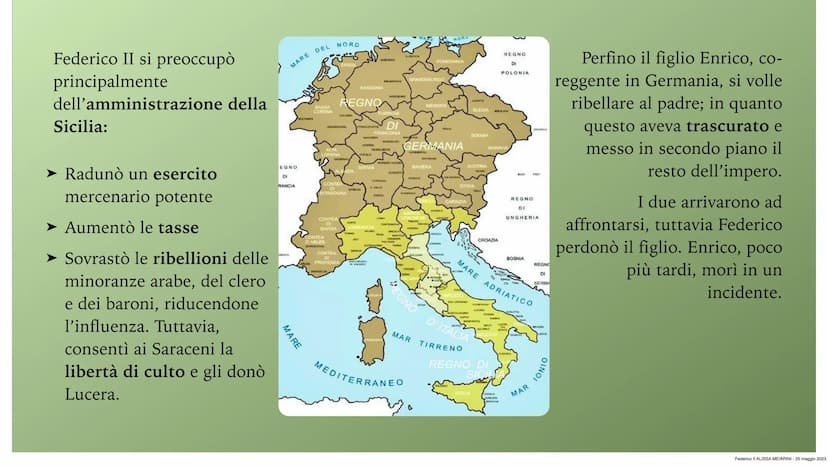 images
Agim
FEDERICO II DI SVEVIA
63170614
Federico II ALISSA MEIARINI-25 maggio 2023 Cognome. Di Svevia
Nome Federico II
nato il....26/12/1