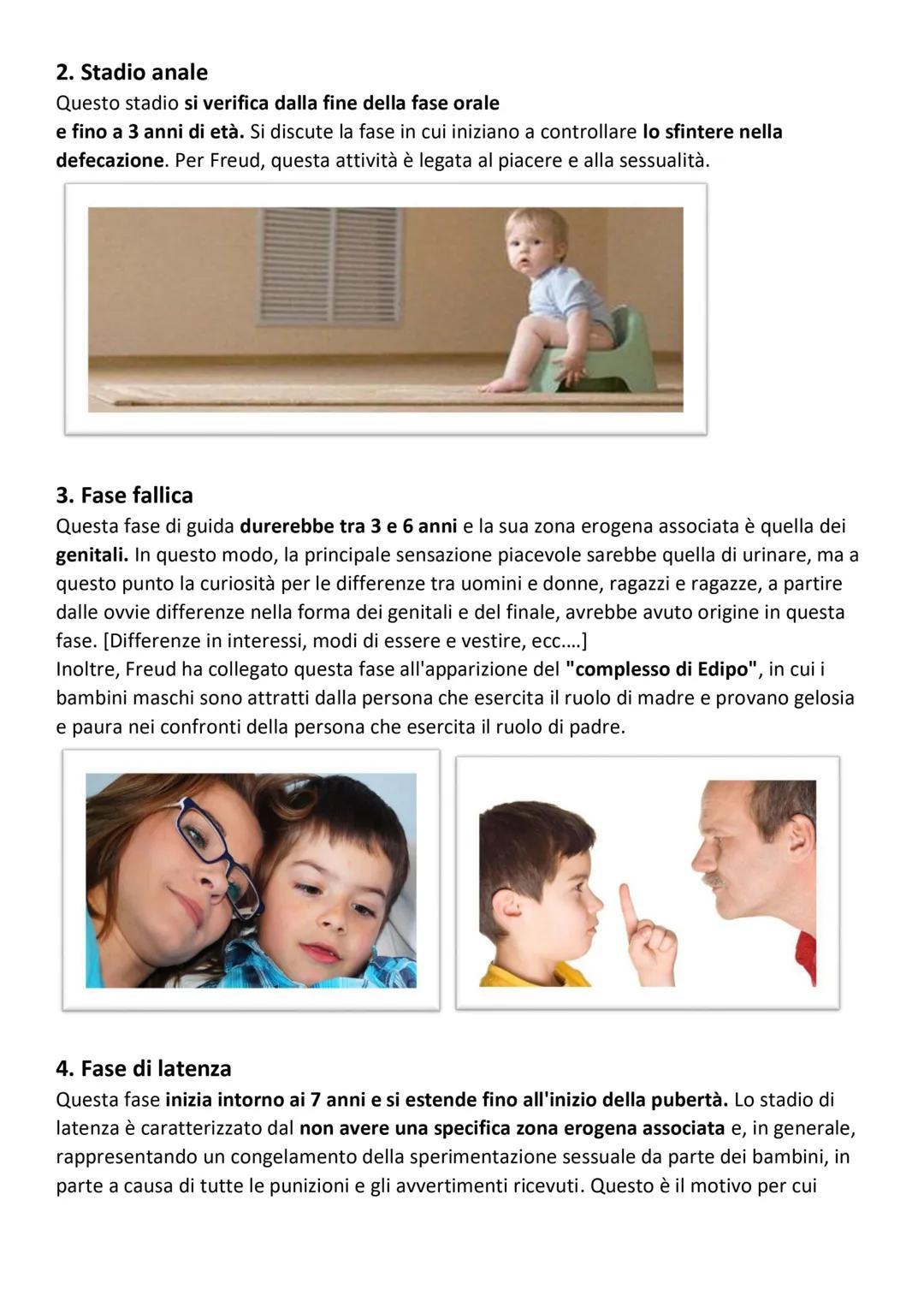 Teoria Psicosessuale di Sigmund Freud
LA SESSUALITA':
Per Freud, la sessualità umana è uno degli aspetti principali
dell'energia vitale che 