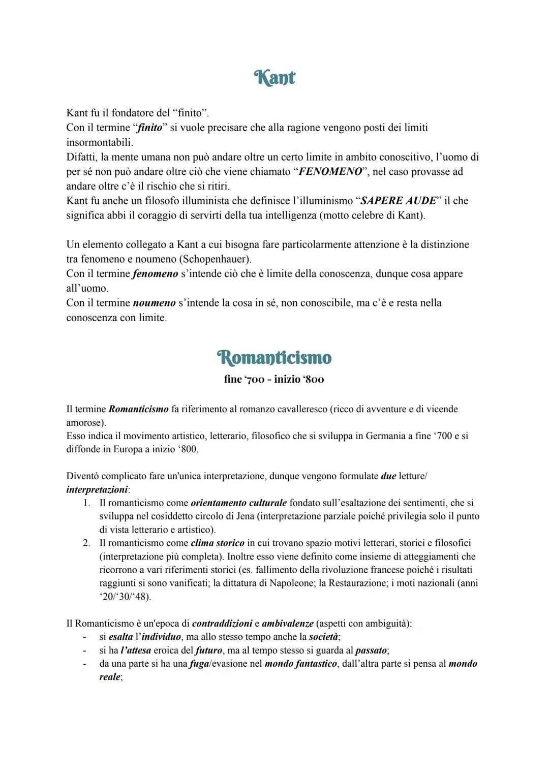 Romanticismo (Fichte e Schelling)