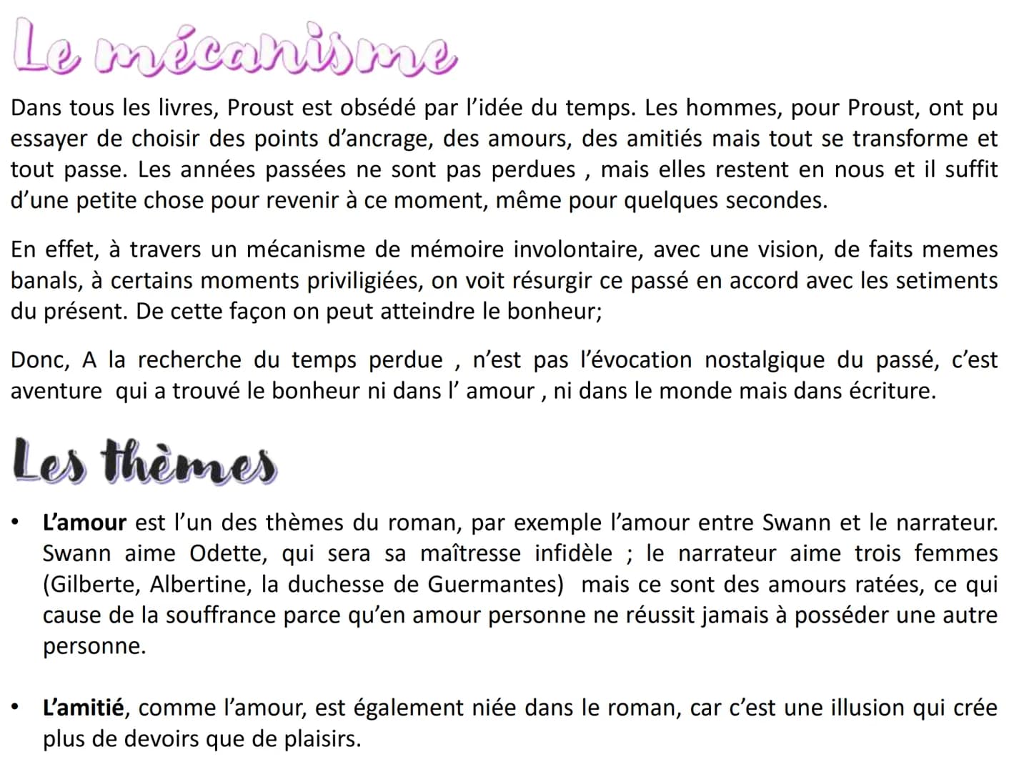 MARCEL PROUST
LA VIE
Né à Paris dans une famille bourgeoise riche, Marcel Proust fait de solides études
malgré une santé fragile. C'est pend