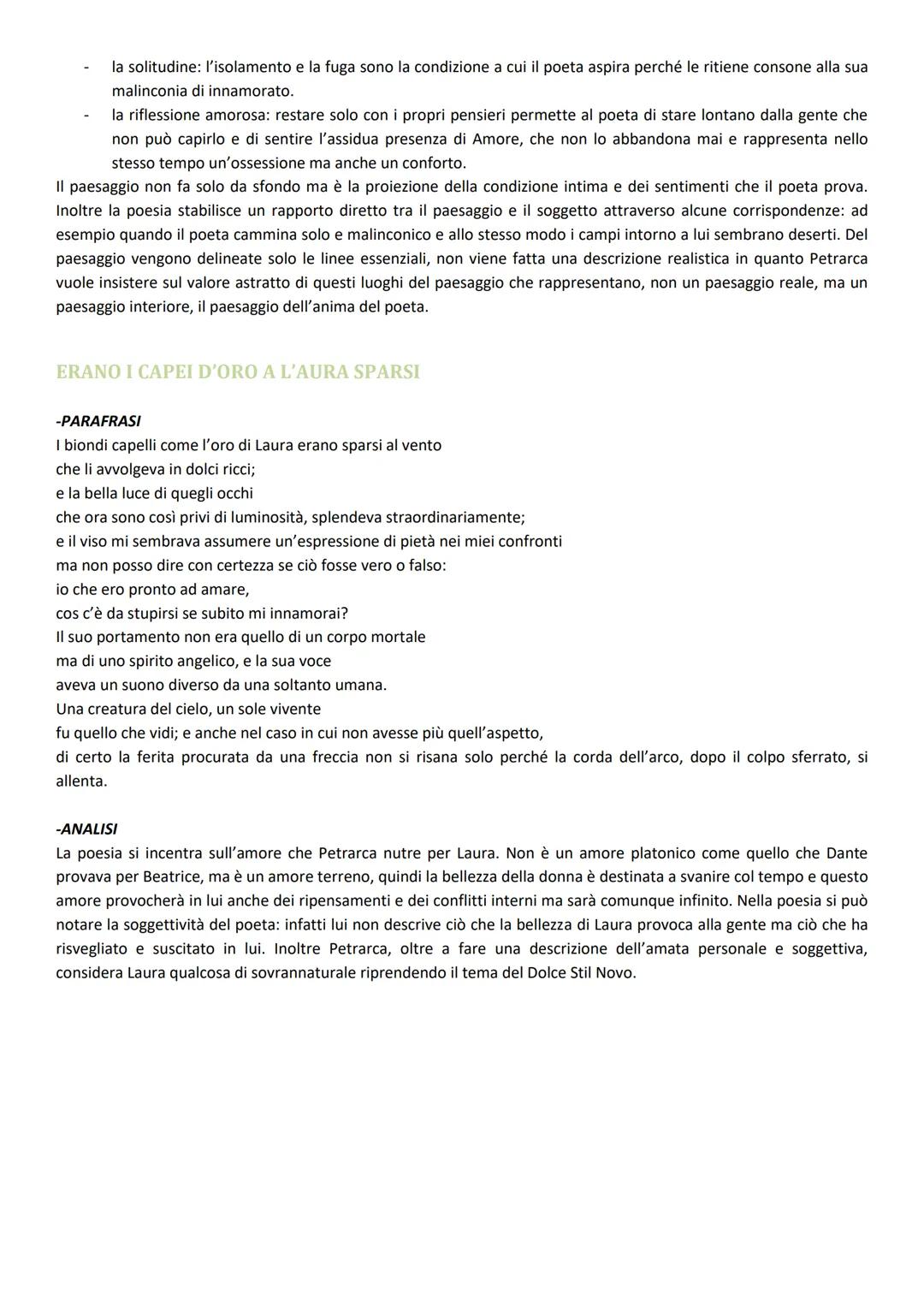 # PETRARCA

LA VITA

Petrarca nacque ad Arezzo nel 1304 da una famiglia borghese fiorentina che era
stata esiliata dopo che i Guelfi Neri av