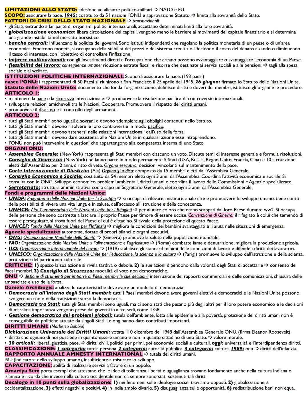 GLOBALIZZAZIONE:
• I piccoli centri: processo di industrializzazione > riduzione d'importanza delle comunità locali. Nel villaggio rurale: 1