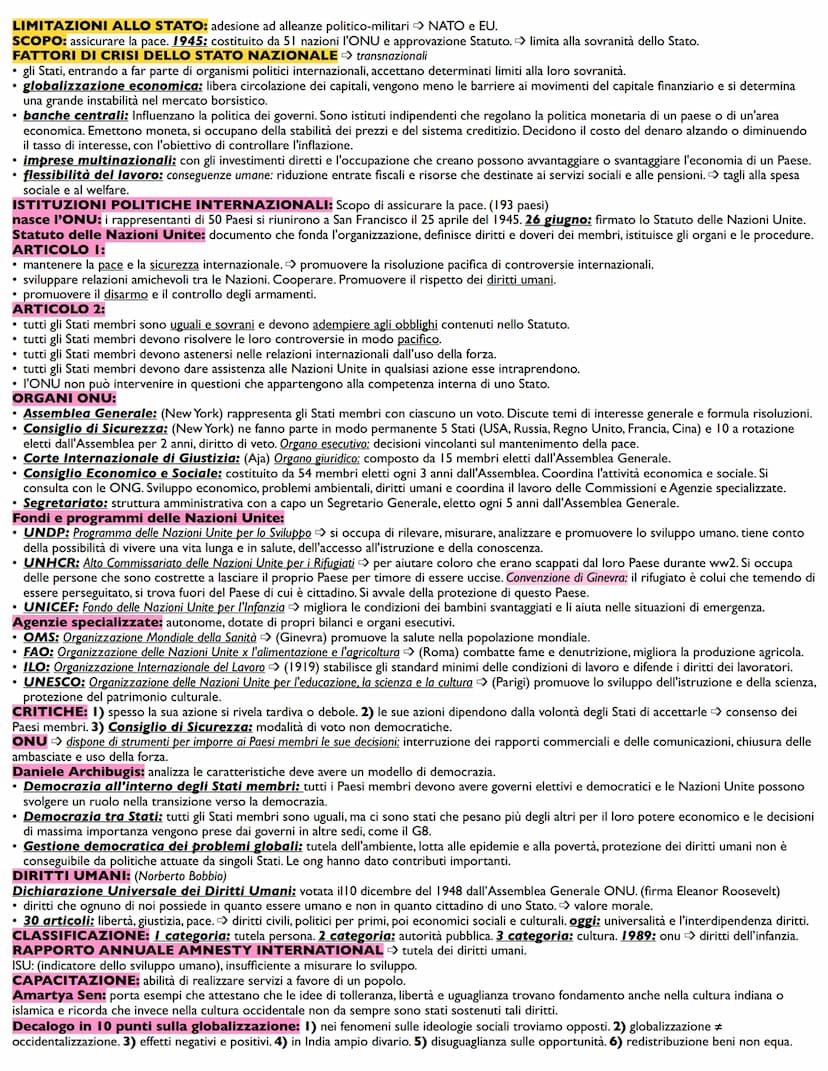 GLOBALIZZAZIONE:
• I piccoli centri: processo di industrializzazione > riduzione d'importanza delle comunità locali. Nel villaggio rurale: 1